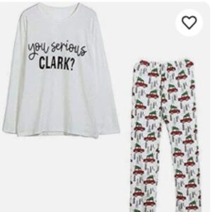 You Serious, Clark? Griswald Christmas Vacation Iffei 2-piece pajama set sz L